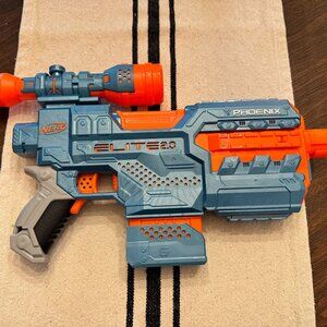 NERF N-Strike Elite 2.0 Phoenix Motorized Blaster w/ Clip Scope
